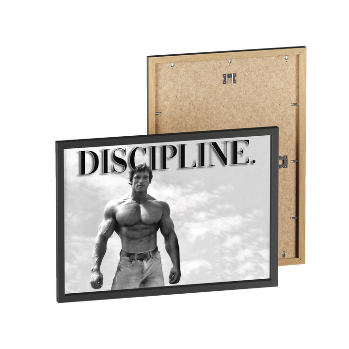 Discipline Rahmenposter