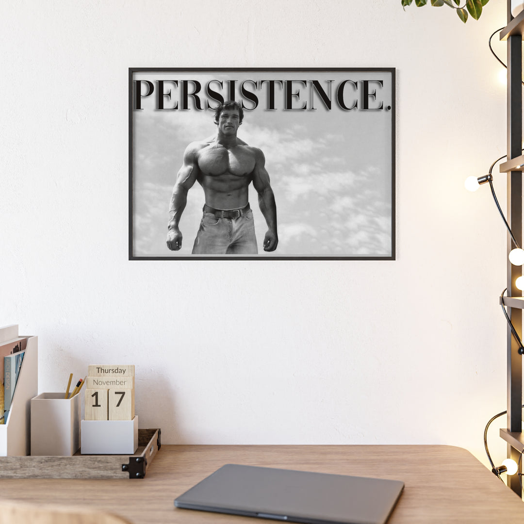 Persistence Rahmenposter