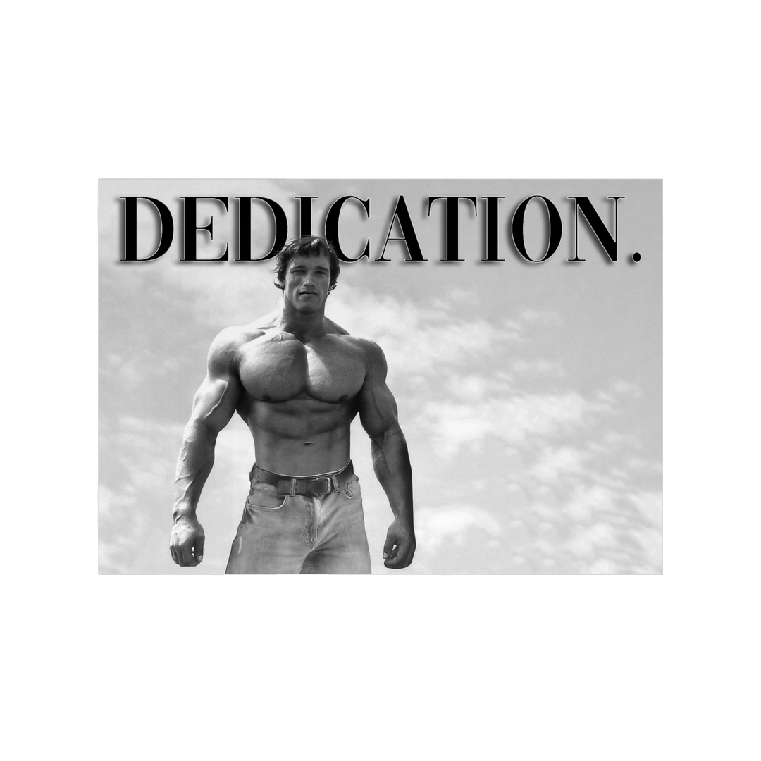 Dedication Poster