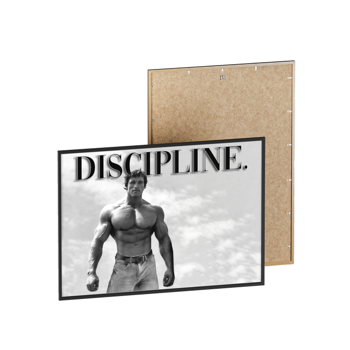 Póster de marco de disciplina.
