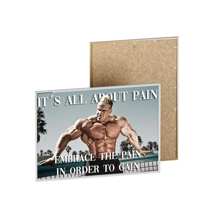 Embrace Pain Rahmenposter