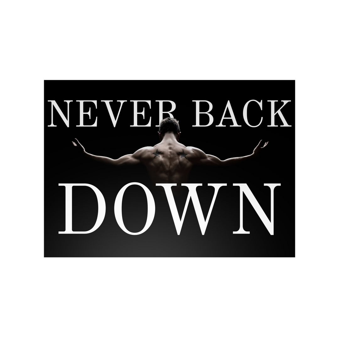 Never Back Down Poster 