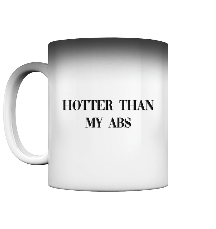 Hot Abs effect mug
